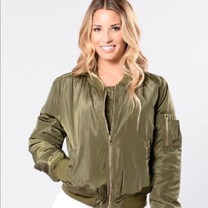 Fashion nova bomber jacket